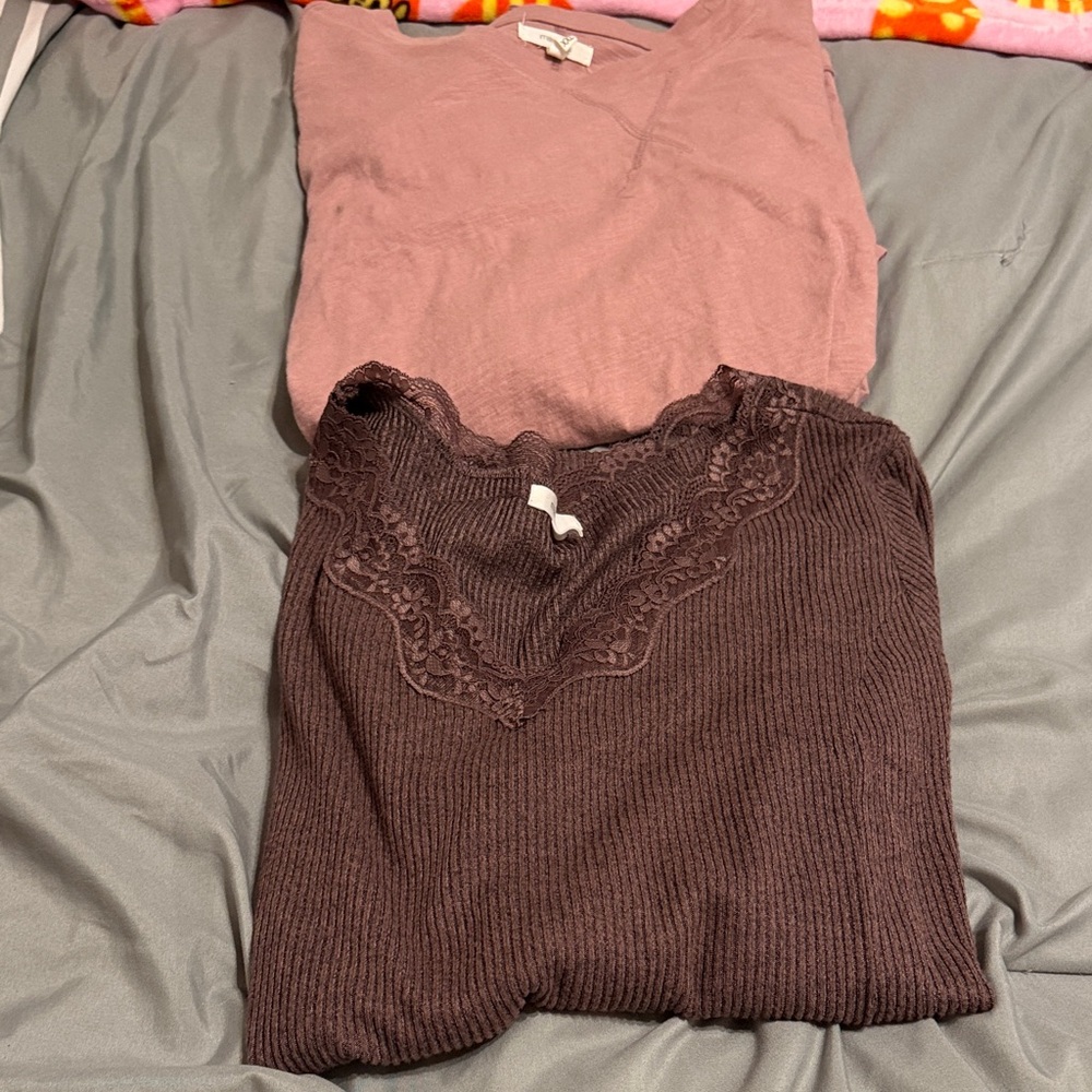 Maurice’s Women's Long sleeved shirts say size XL and XXL